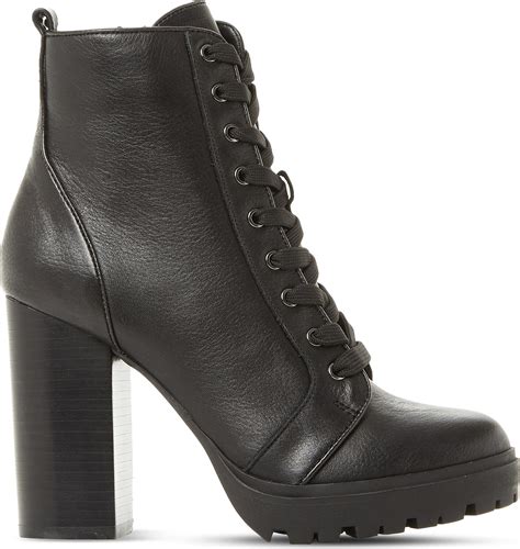 steve madden black heeled boots|More.